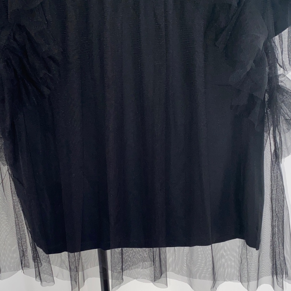 English Factory Black Ruffle Blouse - Picture 4 of 8